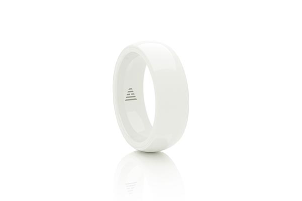 White McLEAR Ring