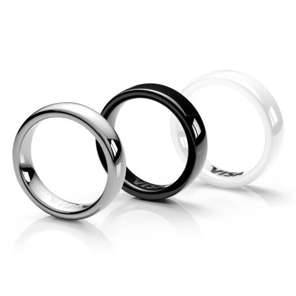 RingPay 2 by McLEAR - Silver Black White